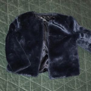 Blue fur coat! 🔥 price drop!